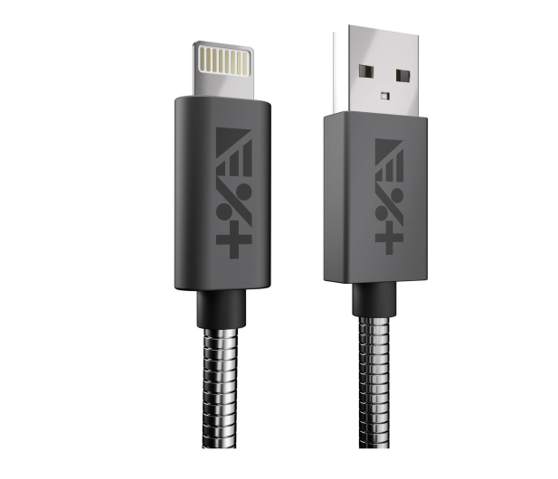 NEXT ONE Kabel Metallic USB-A / Lightning MFi 1 m space gray - 1318720 - zdjęcie